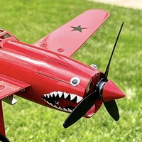 Red Airplane Wind Spinner 3D Kinetic Metal Wind Sculpture 360 Rotating Windmill Stake Yard Art for Front Porch Backyard Lawn Flo