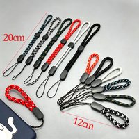 1PC Adjustable Wrist Lanyard Mobile Phone Straps Nylon Round Rope Straps For Camera Keychains USB Flash Drive Car Key Lanyard