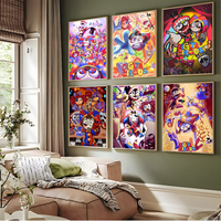 Anime The Amazing Digital Circus Poster High Quality Print Movie Posters Waterproof Wall Art Sticker For Living Room Decor Gift