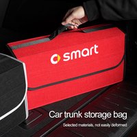 Car Trunk Organizer Box Large Capacity Folding Storage Bag For Smart Fortwo 451 450 453 EQ Forfour Roadster Forjeremy Crossblade