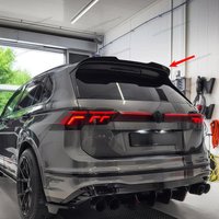 Rear Roof Spoiler For VW Tiguan MK2 R R-Line 2017 2018 2019 2020-2023 Car Roof Spoiler Rear Trunk Top Tail Wing Bodykits Tuning