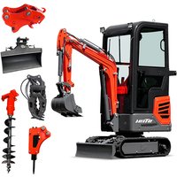 LEITE 1.2 ton Hydraulic Mini Excavator 1 Ton Chinese 1000 kg Excavators Customizable Small Digger Crawler Excavator For Sale