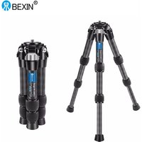 BEXIN RC223C Mini Carbon Fiber Tripod Portable Folding Compact Tabletop for DSLR Camera Head Extension Rod Magic Arm Accessories