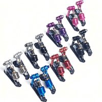 MA AR FMA VZ Chassis Suspension Swing Set, 2PCS Side Stay Plate Shock Pendulum for 1/32 Mini 4WD, Upgrade Parts Kit
