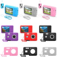 For KODAK PIXPRO FZ55 Digital Camera Cover Soft Silicone Protective Case Slim Fit Camera Bag Outdoor Travel Camera Protect Case