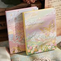 80 sheets/mini pocket notebook, A Midsummer Night's Dream notebook, portable INS style oil painting notebook, hand account, diar