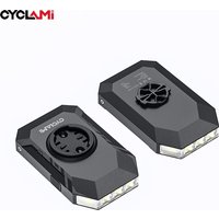 AliExpress CYCLAMI CL350 Bike Headlight For Garmin XOSS IGPSPORT Magene GPS G2 4000mAH Rechargeable Bicycle Front Lamp with Gopro Adapter