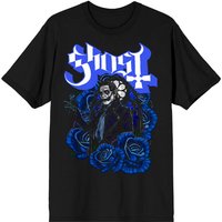 2026 Tentacle Throne Ghost T-Shirt Men Women Vintage Metal Rock Band Graphic Tee 100% Cotton Summer Streetwear Top