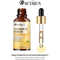 SUYARUN Vitamin C Serum - Brightening & Anti-Aging Face Care, Reduces Dark Spots & Wrinkles, For All Skin Types, Free Shipping.