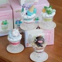 Pokemon Yummy Sweets Mascot Blind Box Toy Clodsire Glaceon Sprigatito Pawmi ice cream Anime Action Figure Pokemon Desk Decor