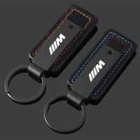 Metal Car Keychain Three Colors Anti-lost Key Chain Keyring Accessory For BMW M E46 E36 E34 F10 E90 F30 E60 F30 E53 E30 E92 E87