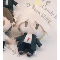 Danganronpa Genuine Anime Nagito Komaeda Togami Byakuya Hinata Hajime Cosplay Fluffy Maumet Pendant Cartoon Puppet Keychain Gift