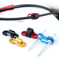 AliExpress TOOPRE Bicycle Buckle Cable Guide Bike Brake Line Components Part Threaded Base MTB Holder Aluminum Alloy Adapter Tidy