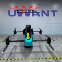 Uwant Eagle PRO Evtol Electric Manned Ultralight Aircraft with Battery Power Foldable Design 100Km/h Speed