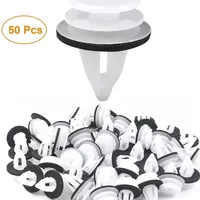50Pcs Door Panel Card Trim Clips Fixing Rivets 51418224768 For BMW X1 X2 X3 X4 X5 X6 Z4 E61 E82 E90 E91 E92 E93 F20 F22