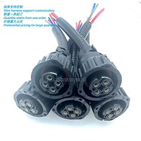 3042A-2.5-21Suitable for FAW Jiefang J6 Dongfeng Tianlong Oman Haowo Awei truck rear tail fog light turn signal socket 967402-1