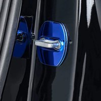 4PCS Car Door Lock Cover Case For Toyota chr Corolla Camry rav4 Yaris hilux prius avensis auris Prado verso fortuner Accessories