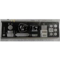 IO I/O Shield BackPlate Bracket for MSI B450 TOMAHAWK B450 GAMING PLUS MAX Baffle Blank Graphics Card Bezel 00013