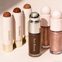 Hot Rare Beauty Happy Sol Always Sunny Bright Side Silky Bronze Contour Stick Natural Makeup Gentle Solace Bronze Contour Liquid