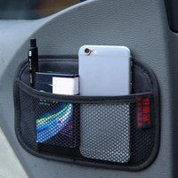 1-6pcs Car Storage Bag Oxford Fabric Mesh Nets Auto Organizer Car Door Dashboard Seat Back Net Pocket Car Interior Tidying Kit