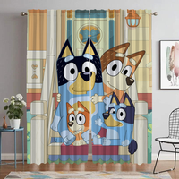 Blueydad Window Curtain, Room Decor
