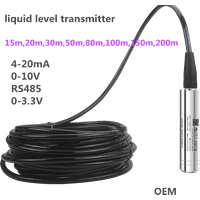 15m 20m 30m 50m 80m 100m Water Level Sensor 4-20mA RS485 Hydrostatic Liquid Level Sensor Transmitter for Tank 0-10V image 3