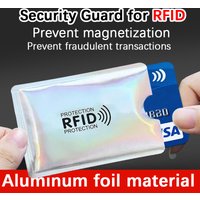 5/10 RFID blocking sleeves, used to protect credit cards and debit cards from identity theft safety sleeves for theft prevention