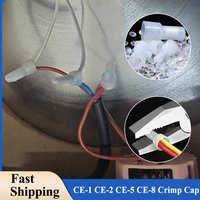 CE Type Wire Terminal Closed End Crimp Caps Connector Car Audio Line Nylon Insulated Crimping Splice Protect CE-1 CE-2 CE-5 CE-8