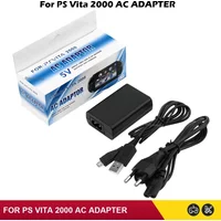 EU US Plug Home Charger Power Supply 5V AC Adapter USB Charging Cable Cord For Psvita Slim PS Vita 2000 PSV 2000