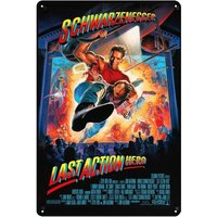 Last Action Hero arnold schwarzenegger Movie Metal Poster Tin Sign