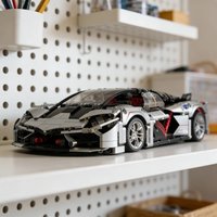 Supercar Racing Model Building Blocks Set DIY Mechanical Hypercar Bricks Kit Educational STEM Toy Gift for Collection