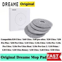 Original Dreame Mop Pad for X40 Ultra / X50 Ultra / X30 Pro / L20 Ultra / L10s Pro Ultra / L10s Ultra Mop Cloth Spare Parts