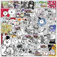 10/30/50PCS The Battle Cats Stickers Funny Cartoon Game Cat Graffiti Laptop Phone Guitar Car Bike Skateboard Scrapbooking Decals