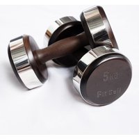 New Design 1-5kg Smart Dumbblells Gym Equipment Commerical Home Use Wood Stainless Luxury Dumbbell