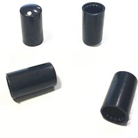 YYT 7.5*14MM Potentiometer knob 6MM serrated hole Potentiometer matching hat black