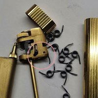 Metal Twist Spring For Cartier Lighter Top Lid Inner Parts Repair Accessories Adjust Fixing Spring Solve Weak Elasticity Problem
