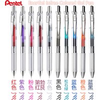 Pentel BLN75TL EnerGel Infree Colored Highlighter,Aesthetic Transparent Barrel Soft Comfortable Grip 0.5mm Needle Tip Gel Pens