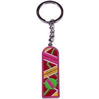 Marty McFly Hover Board Keychain Back To The Future Hoverboard keyring Time travel Sci-fi Movie Fans Cool accessories