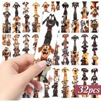32pcs, Whimsical Dog Theme Bookmark, a book-loving gift for bookworms, friends, and teachers, DIY decorative page marker