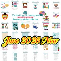 Tiny Clown Watermelon Metal Cutting Dies Clear Stamps Stencil Hot Foil For DIY Making Card Scrapbook Embossed June 2026 New