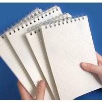 1 flip up coil notebook, simple grid, horizontal line, vertical flip notebook A5/B5/A4, thick horizontal line notebook, student