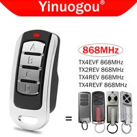 TX2REV TX4REV TX4REVF TX4EVF Garage Remote Control Duplicator 868MHz Remote Control Garage Door Opener
