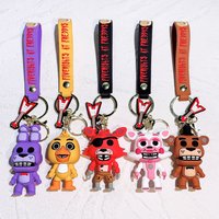 Five Night at Fredys Doll Key Chains, Game Keychains, Anime Action Figures, Car Key Rings, Pendant Charms, Accessories