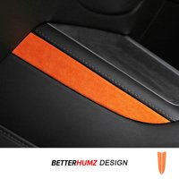 For Tesla Model 3 Highland 2024 Model Y Juniper 2025 Made of Alcantara Center Console Side Trim Sticker Car Interior Accessories