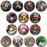 Cartoon Gachiakuta Brooch Custom Cool Manga Figure Rudo Enjin Riyo Enamel Pin Clothes Backpack Badge Accessories Jewelry Gifts
