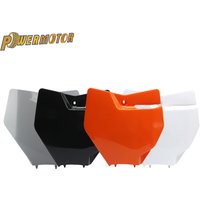 Motorcycle Front Number Plate Plastic Cover For KTM SX SX-F XC XC-F 125-450 2016-2017 Motocross Enduro Dirt Pit Bike Accessories