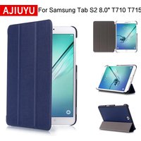 Case For Samsung Galaxy Tab S2 8.0 SM-T710 T715 T713 T719 Tablet PU Leather Tri-Folding Stand Magnetic Flip Cover Case