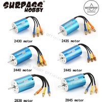 SURPASS HOBBY Waterproof 2430 2435 2440 2445 2838 2845 Brushless Motor for Wtloys Remo 1/12 1/14 1/16 1/18 RC Car Boat