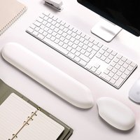 Ergonomics Silicone Wrist Protector Keyboard Hand Rest Soft Touch Office Men And Women Hand Pillow Rice Shaped Mouse Pad