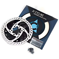 140mm 160mm Bicycle Disc Brake Discs Road Mountain Bicycle Heat Dissipation Six Hole Bolt Brake Disc Stainless Steel Brake Discs